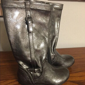 Nordstrom pewter boots size toddler 8